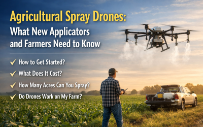 Agricultural Spray Drones: Guide for Farmers and Applicators